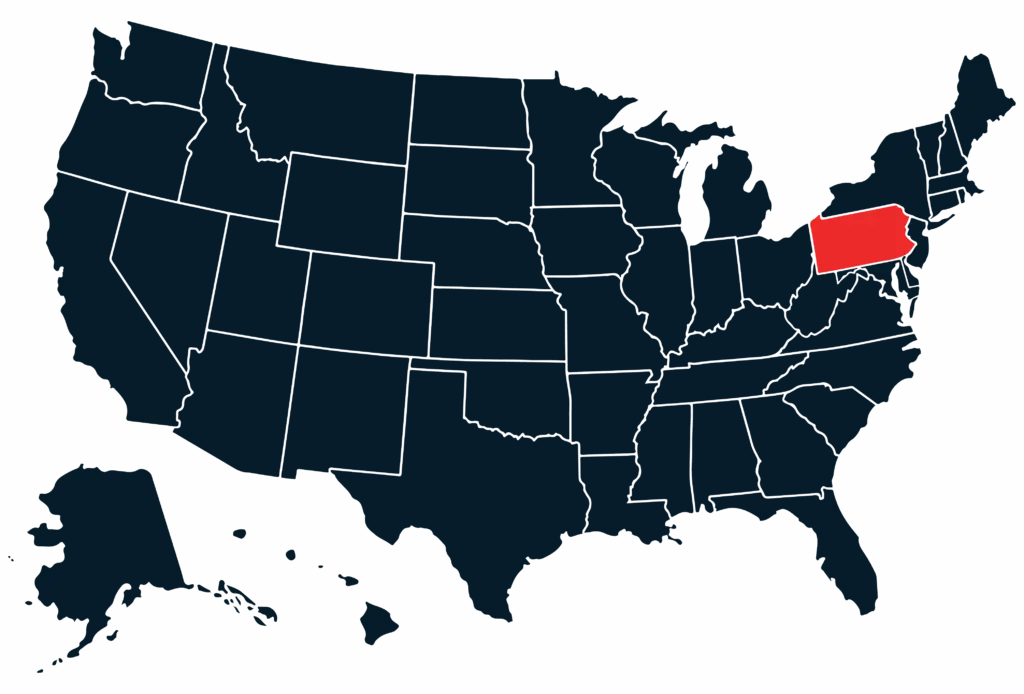 NB Map Pennsylvania