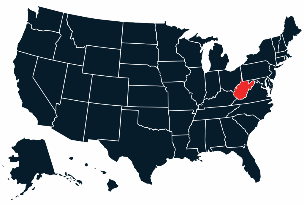 NB Map West Virginia