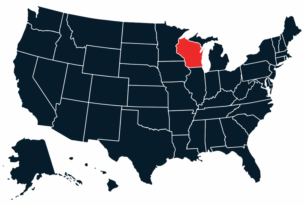 NB Map Wisconsin