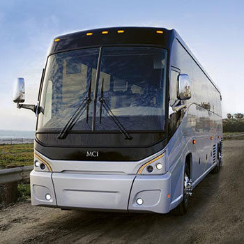 Coach Bus 36-60 Passenger Bus Rental